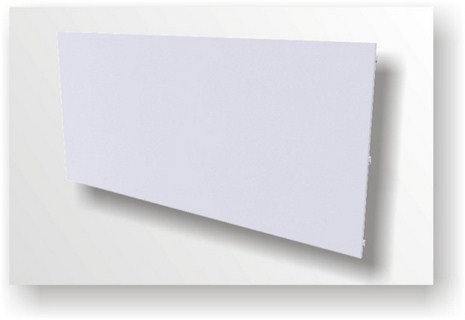  SCHIENALE METALLICO LISCIO H47 L 100